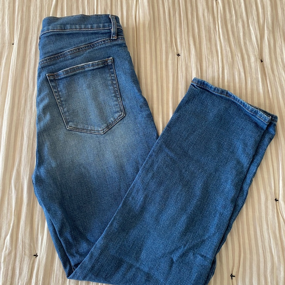 LOFT Women's Straight Leg Jeans - Blue